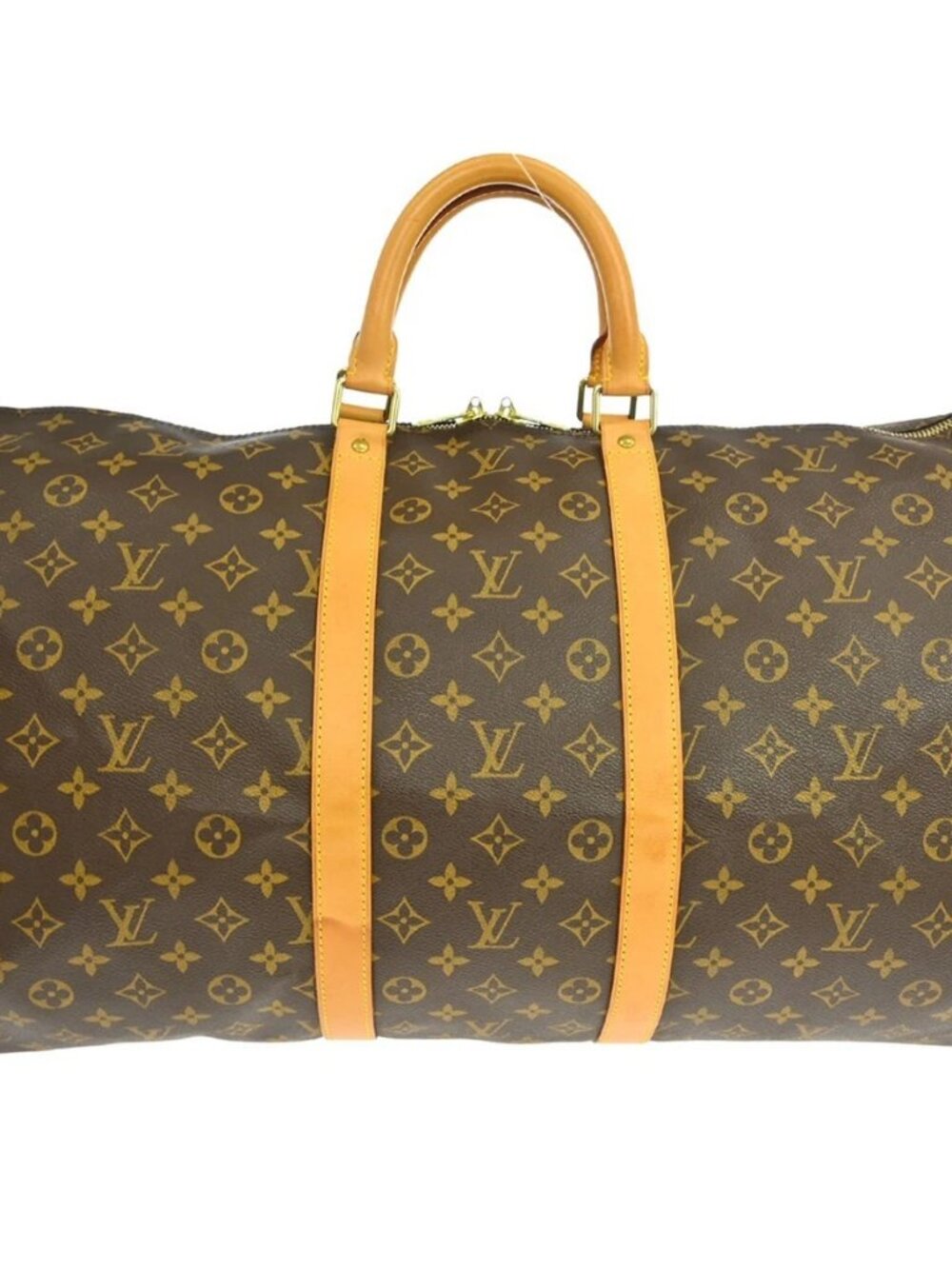 LOUIS VUITTON KEEPALL BANDOULIERE 55 BAG MONOGRAM - Picture 1 of 16